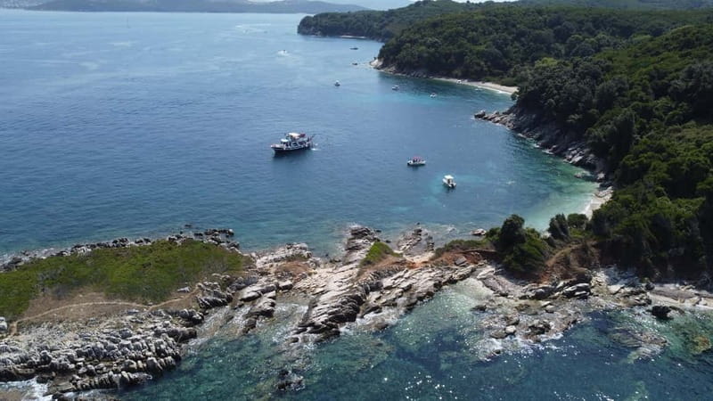 Northeast Corfu Coastal: Swim, Snorkel with lunch & drinks - The Bay of Saint Stefanos and Limnopoula Beach