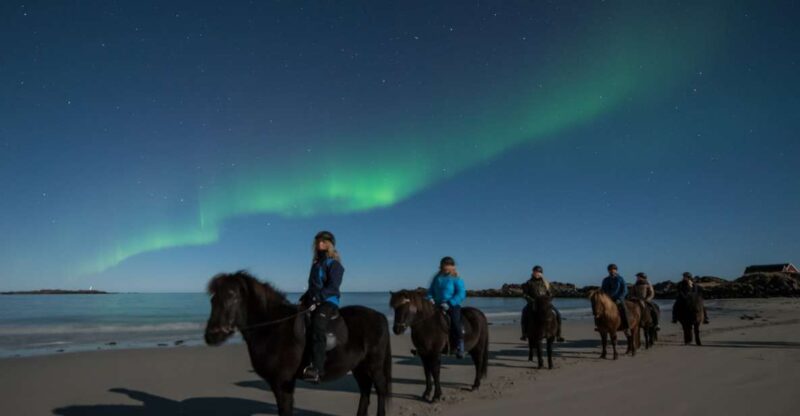 Northern light on horseback - The Best Conditions for Aurora Viewing
