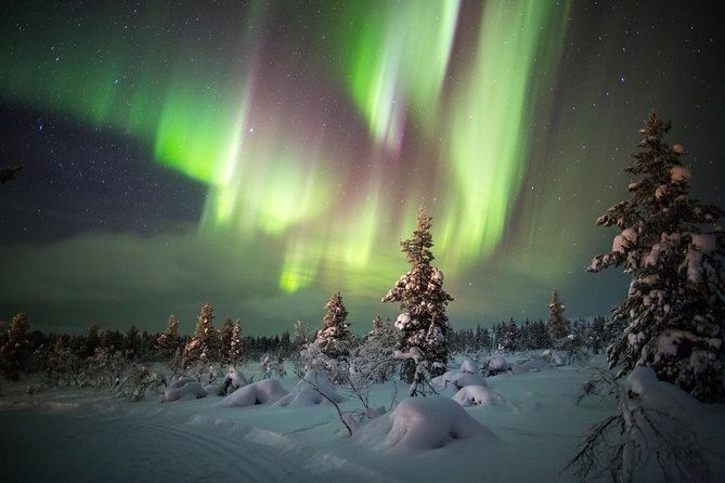Northern Lights Hunting with Snowmobiles - Stopping in Remote Locations for Aurora Viewing