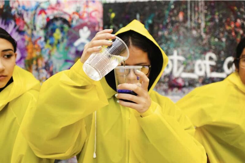 NY: Kids Birthday Party Private Art Experience - The Fluid Bear Technique and Artistic Process