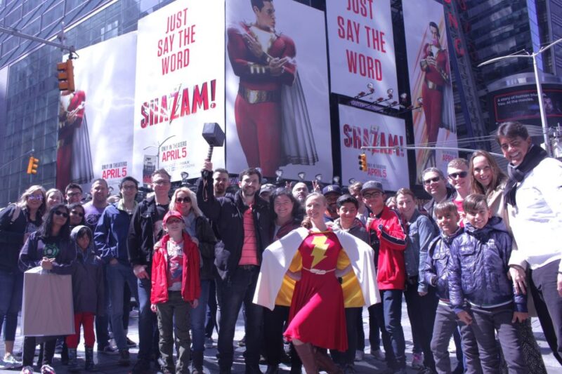 NYC: Bus Tour to Superhero Film Locations - Exploring Times Square as a Film Location Hub