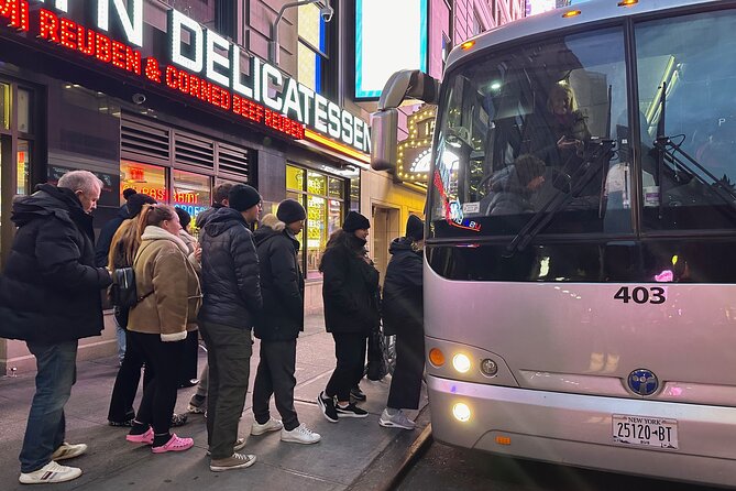 NYC Bus Transfer in NYC up to 50 passengers - What’s Not Included in the Service