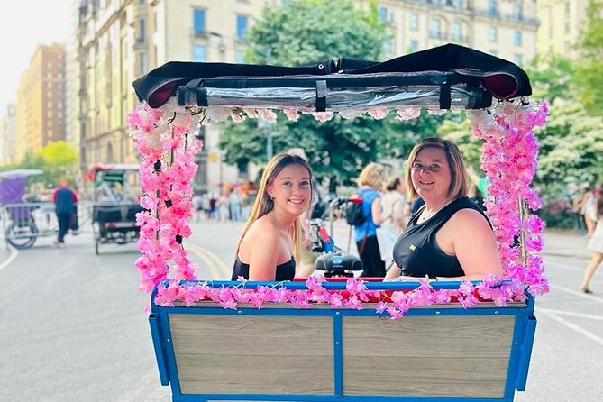 NYC Central Park guided Pedicab Tour - 1 hour - Frequently Asked Questions