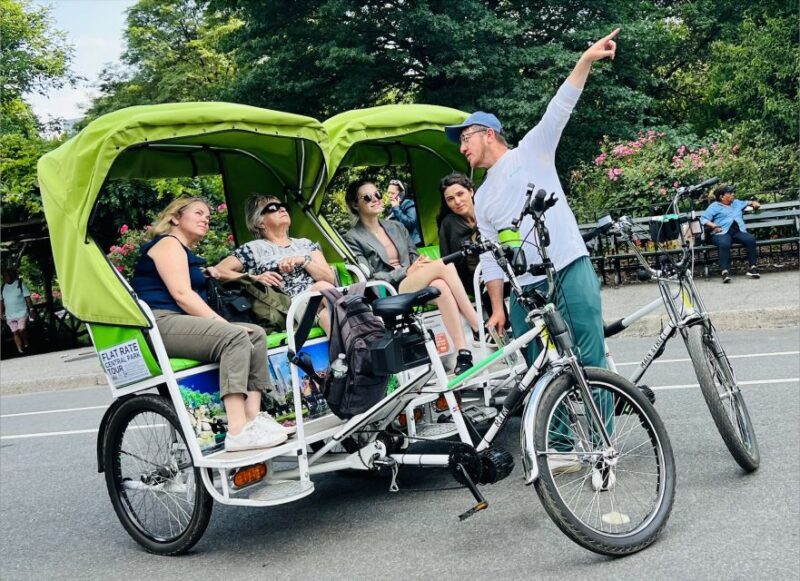 NYC: Central Park Guided Pedicab Tour - Discover Central Park with a Private Pedicab Tour in New York City
