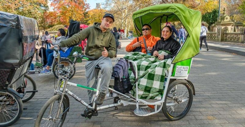 NYC: Central Park Guided Pedicab Tour - Key Points