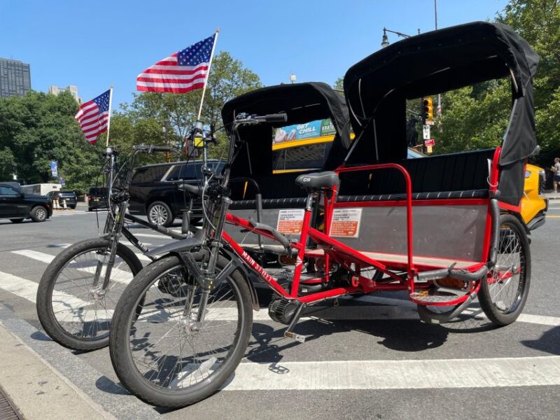 NYC Central Park Pedicab Tours - Pacing and Comfort on the Pedicab