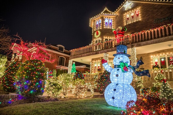 NYC: Dyker Heights Christmas Lights Express from Times Square - Key Points