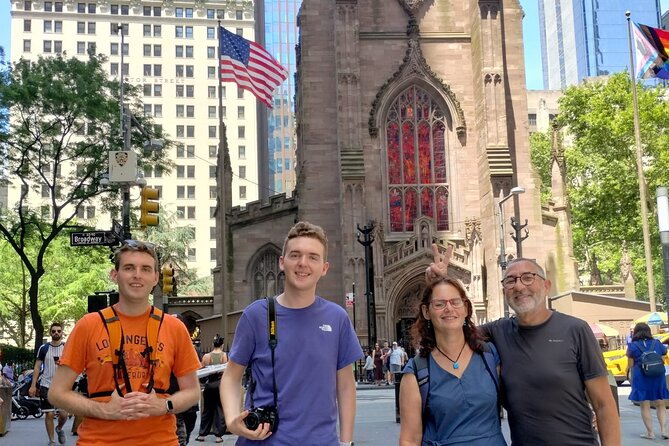 NYC Essential Guided Walking Tour of Manhattan - Peaceful Reflection at Trinity Church Wall Street