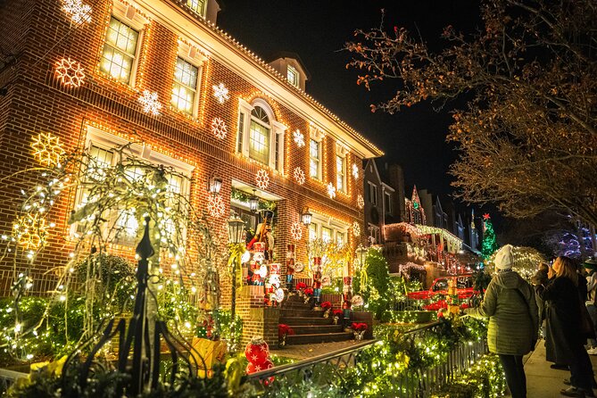 NYC Holiday Lights and Dyker Heights Luxury Bus Tour - Key Points