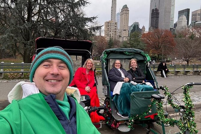 NYC Holiday Lights and Magic Pedicab Tour - Comfortable, Guided, and Festive Experience