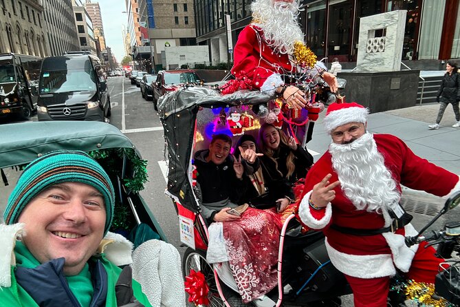 NYC Holiday Lights and Magic Pedicab Tour - Logistics and Practical Details