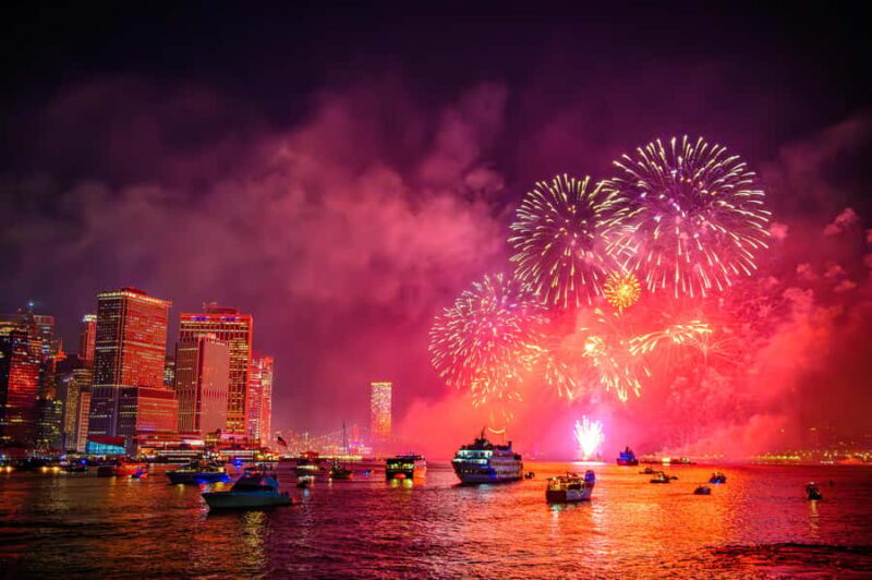 NYC: July 4th Fireworks Cruise with 5-Course Meal + Open bar - Gourmet 5-Course Meal and Beverage Options