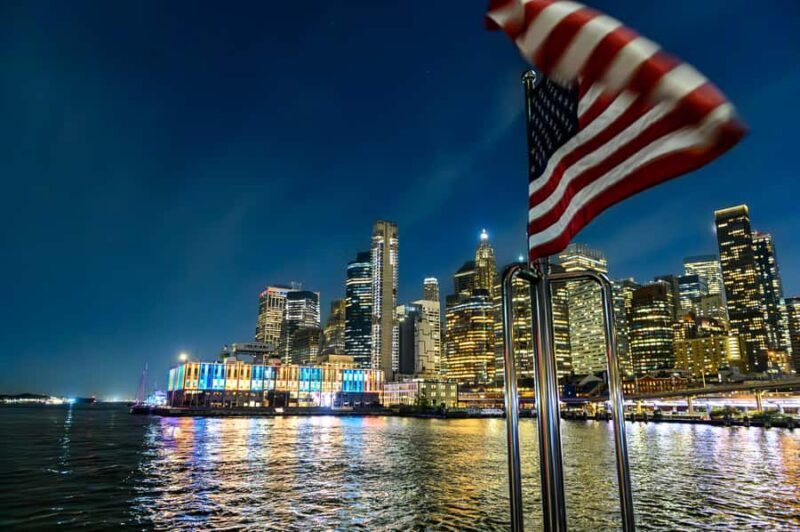 NYC: July 4th Fireworks Cruise with 5-Course Meal + Open bar - The Planned Route and Scenic Highlights