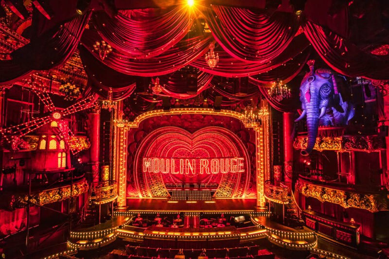 NYC: Moulin Rouge! the Musical on Broadway - How the Theatre Enhances the Experience