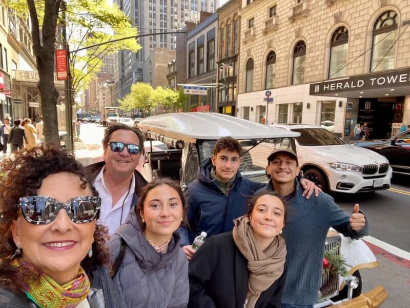 NYC: New York City Landmarks & History City Tour by Cart - Key Points