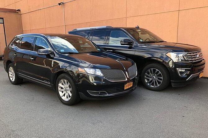 NYC Private Airport Transfer from JFK or LGA to Manhattan - Multiple Vehicle Options for Different Group Sizes