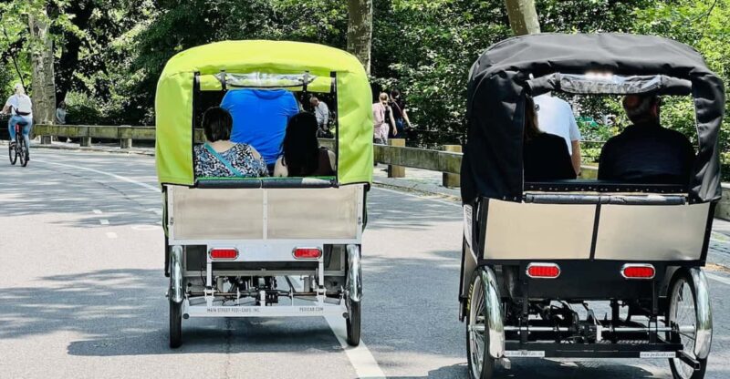 NYC: Private Central Park Pedicab Tours / PICKUP FROM MUSEUM - Explore Central Park in Comfort with a Private Pedicab Tour Starting at the Natural History Museum