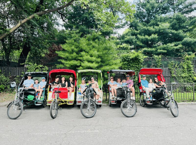NYC: Private Central Park Pedicab Tours / PICKUP FROM MUSEUM - The Experience of a Guided Pedicab Tour