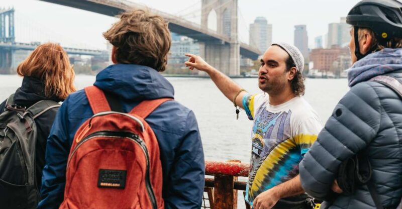 NYC: Radical and Weird History Bike Tour of Manhattan - Navigating the Route Through Lower Manhattan