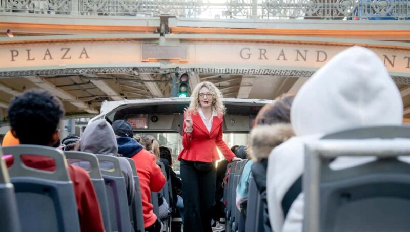 NYC: Skyline Night Tour on Double-Decker Bus - What the Guides Share During the Tour