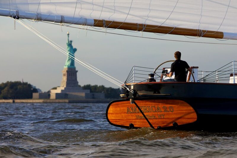 NYC: Statue of Liberty Cruise aboard a Classic Sailboat - Departing from Chelsea Piers: Easy & Accessible
