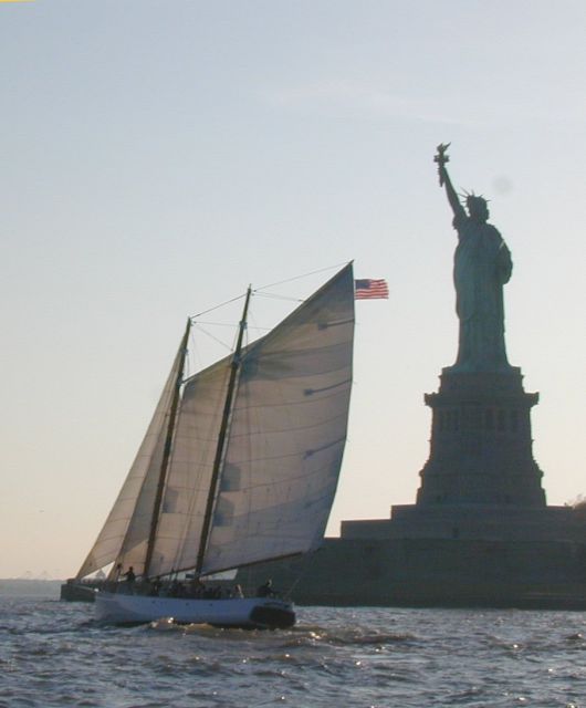 NYC: Statue of Liberty Day Sail on the Schooner Adirondack - The Sailing Experience and Atmosphere