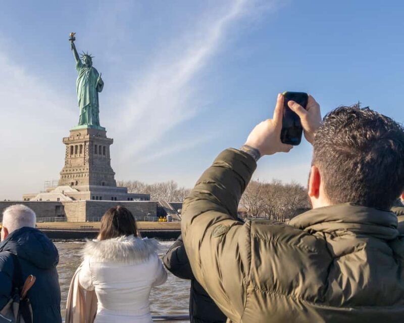 NYC: Statue of Liberty Express Cruise  Freedom Liberty Tour - The Live Tour Guide: Local Knowledge and Engaging Storytelling