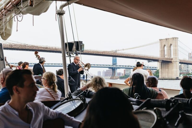 NYC: Sunset Jazz Sail aboard the 'Clipper City' - Friends and Families: Suitable for a Romantic Sunset or Special Occasion