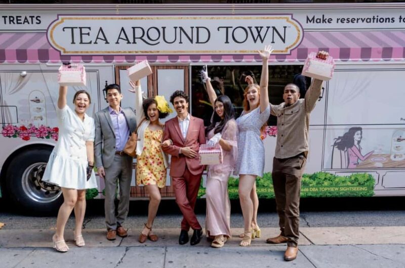 NYC: Tea Around Town Bus Tour with Live Entertainment - Key Points