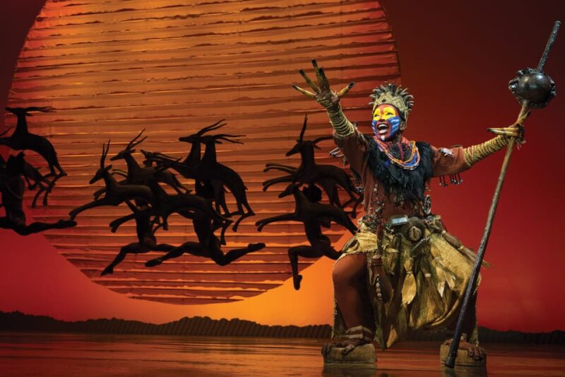 NYC: The Lion King on Broadway - The Setting of the Minskoff Theatre in NYC