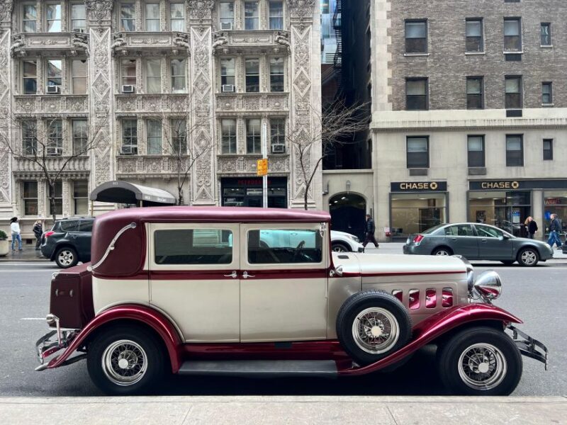 NYC: Vintage Wine Tasting and Classic Car Combo Tour - Practical Details: Meeting Point, Duration, and Group Size