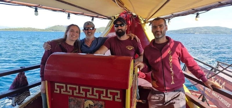 Nydri: Sailing Through History. Daily Cruise with Beach BBQ - Snorkeling and Beach Toys for Hidden Bays and Secluded Spots