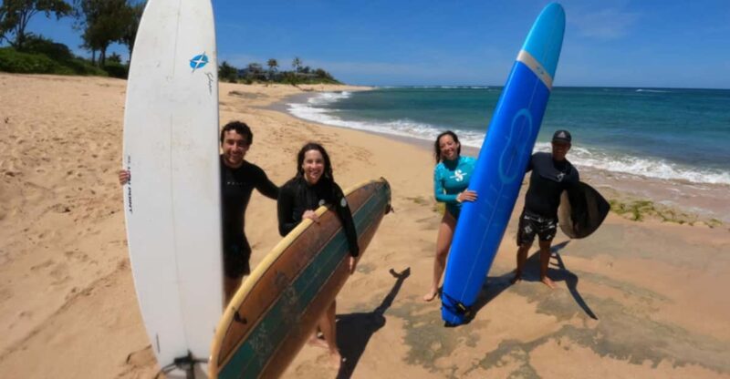 Oahu: Beginner Group Surf Lesson on North Shore - The Personalized Approach for Solo and Group Learners
