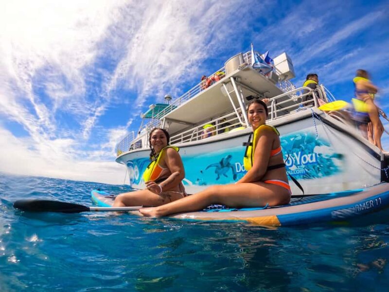 Oahu: Dolphin Watching & Turtle Snorkeling with Waterslide - Guides, Safety, and Eco-Conscious Practices