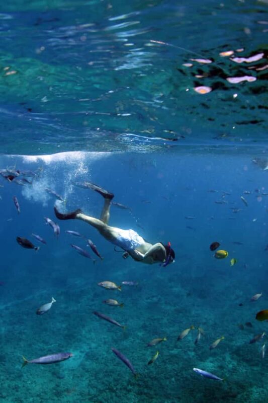 Oahu: EPIC Off Road Stand-Up ATV and Sunset Snorkel Cruise - Sunset Cruise from Ko Olina Marina on Kai Oli OLi