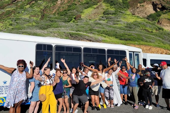 Oahu Guided Circle Island Tour, Swim w/ Turtles, Dole, Blowhole - Scenic Drive Through Waimanalo and Tropical Farms