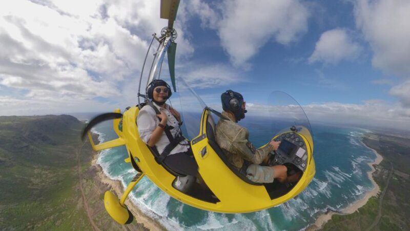 Oahu: Gyroplane Flight over North Shore of Oahu Hawaii - What’s Included in the Price
