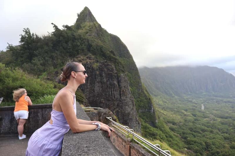 Oahu: Half-Day North Shore Scenic Tour - Panoramic Views at Nuuanu Pali Lookout