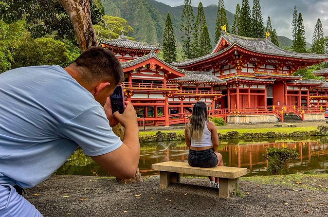 Oahu in a Day: Waterfall - Food Trucks - Lookouts - Small Crowds - Waimea Waterfall: A Refreshing Photo and Swimming Spot