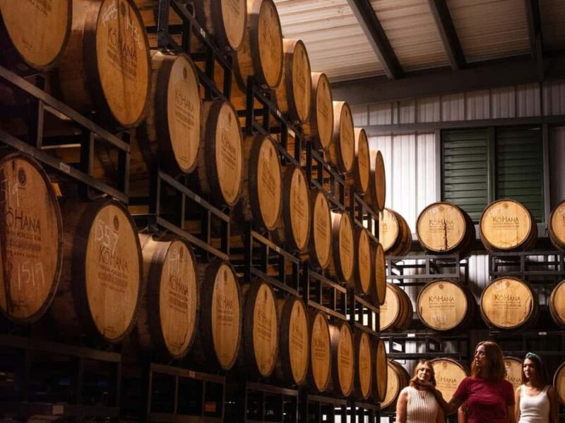 Oahu: K Hana Agricole Rum Distillery Tour and Tasting - Inside the Barrel Warehouse: How Barrels Shape Flavor
