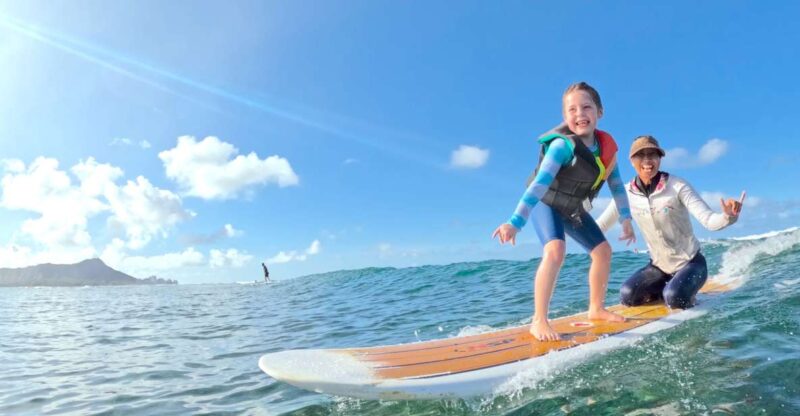 Oahu: Kids Surfing Lesson in Waikiki Beach (up to 12) - Exciting Kids Surfing Lessons in Waikiki for Children Up to 12 Years Old