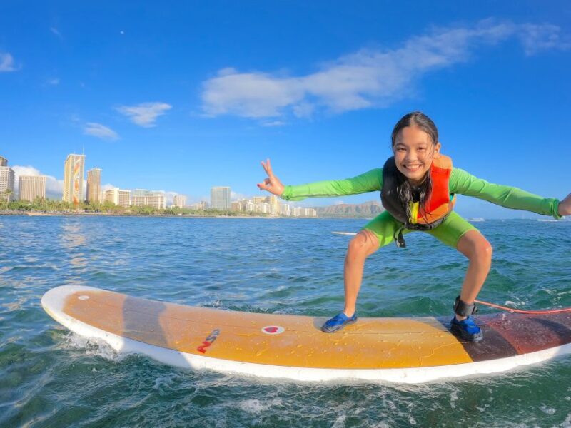 Oahu: Kids Surfing Lesson in Waikiki Beach (up to 12) - Additional Services and Optional Extras