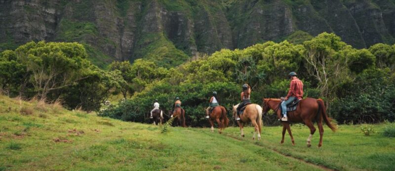 Oahu: Kualoa Hills and Valleys Horseback Riding Tour - Discover the Unique Horseback Adventure at Kualoa Ranch