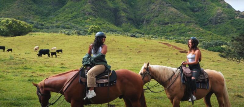 Oahu: Kualoa Hills and Valleys Horseback Riding Tour - What to Expect During the Ride and Safety Procedures