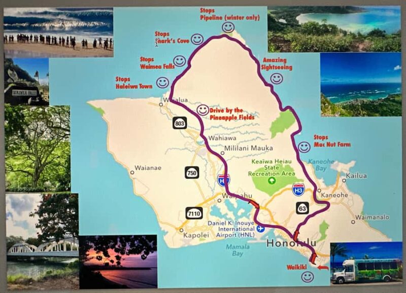 Oahu: North Shore Day Trip with Activities Included - Waterfall Swimming and Waimea Valley Experience