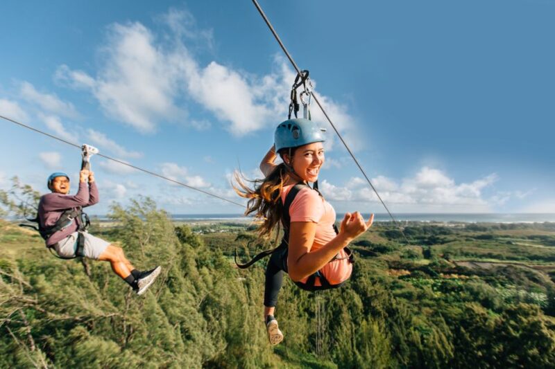 Oahu: North Shore Zip Line Adventure with ATV and Farm Tour - The Route and Activities on the North Shore Zip Line Adventure