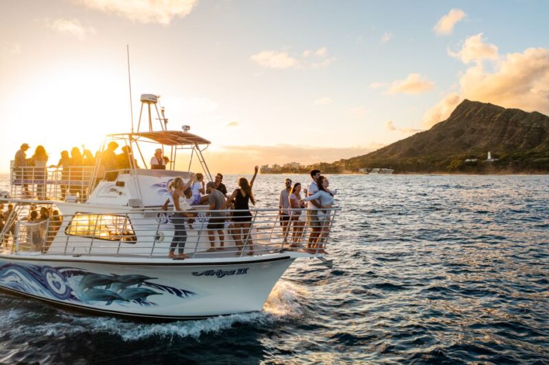 Oahu: Premium Waikiki Sunset Party Cruise with Live DJ - Experience Provider and Similar Options
