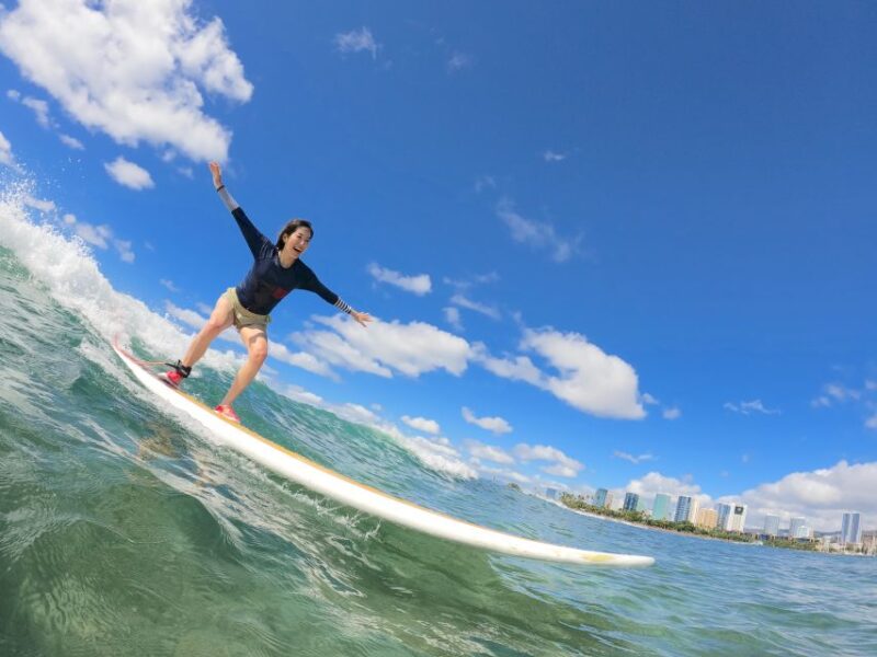 Oahu: Private Surfing Lesson in Waikiki Beach - Discover the Unique Appeal of Waikiki Private Surf Lessons Sponsored by HURLEY