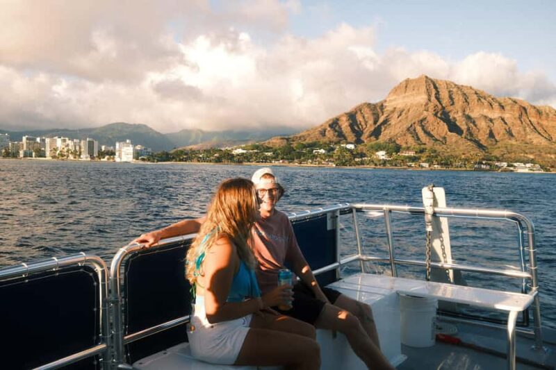 Oahu: Scenic Diamond Head Sunset Cruise (BYOB) - The Unique Features of the Power Catamaran