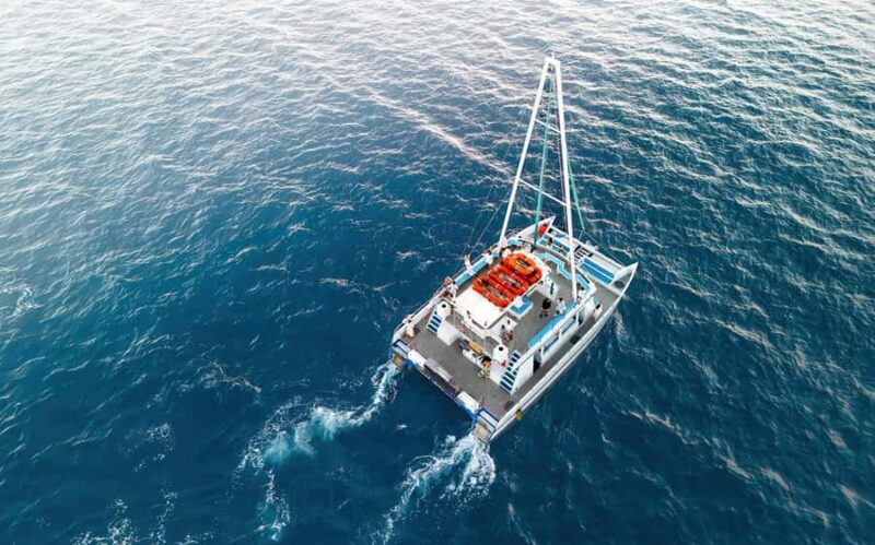 Oahu: Sunset Sail Cruise in Waikiki - The Boat: Spacious, Double-Decker Catamaran